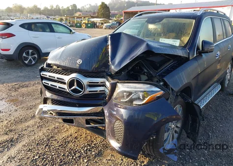 2019 Mercedes-Benz Gls 450 4Matic из США, поврежденный, VIN 4JGDF6EE1KB199117